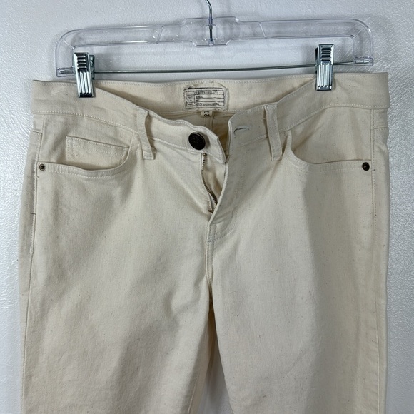Current Elliot Sample The Stiletto Jeans Women's 27/0 Natural Creme Slim Leg - Picture 6 of 12